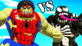 HULK  SPIDERMAN VS VENOM  EPIC BATTLE [upl. by Horowitz140]