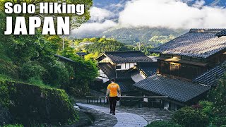 Solo Hiking Japans Most Legendary Trail  The Nakasendo 4K [upl. by Aynotahs]