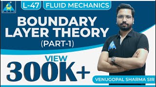 Fluid Mechanics  Module 5  Fluid Flow I Boundary Layer Theory  Part 1 Lecture 47 [upl. by Bravar]