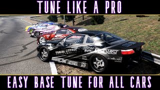 The Perfect Base Drift Tune for CarX Drift Racing Online [upl. by Aiuqat]