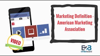 Marketing Definition  American Marketing Association [upl. by Reeher133]