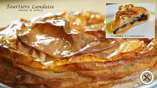 Apple amp Armagnac Phyllo Pie 🇫🇷🇺🇸–Bruno Albouze [upl. by Erdnoed]