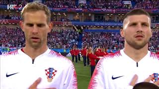 2018 FIFA Russia Kaliningrad Anthem  Hrvatska Himna Lijepa naša [upl. by Kallman84]