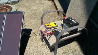 Harbor Freight 100W Solar Kit  Day 2 [upl. by Yerffej888]