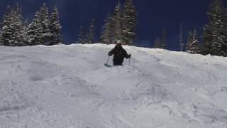 One Hot Minute  How to Ski Moguls on Telemark Skis [upl. by Charleen]