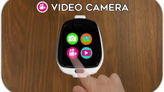 Tobi™ Robot Smartwatch  Taking Pics amp Videos [upl. by Fanchon447]