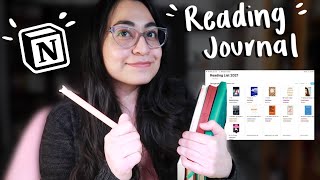 ¿Cómo organizo mis lecturas  Reading journal digital en Notion  ryeleyendo [upl. by Winou]