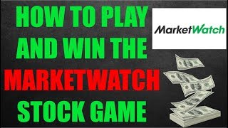 How To Win The MarketWatch Stock Market Game [upl. by Malinowski833]