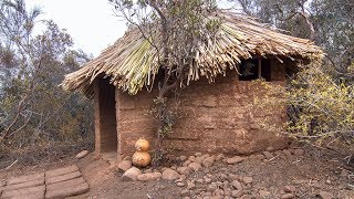 Adobe Hut With Thatched Roof [upl. by Landers500]