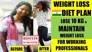 FAT LOSS DIET PLAN  Working Professionals  Lose 10 Kg  ft Kantri Guyz [upl. by Ragas]