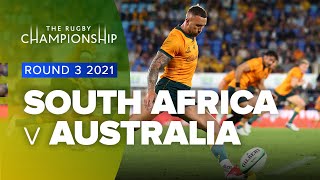 The Rugby Championship  South Africa v Australia  Rd 3 Highlights [upl. by Tanah883]