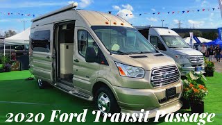 2020 Ford Transit Camper Van Tour [upl. by Eirruc]