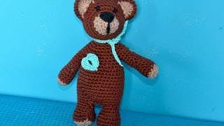 Häkeln  Super Easy Teddybär quoteliZZZaquot  Teil 1  Amigurumi [upl. by Nnylorac]