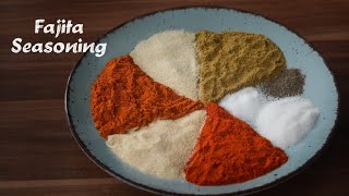 DIY Fajita Seasoning Recipe [upl. by Hannahsohs]