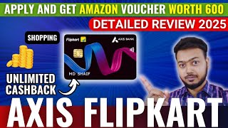 FLIPKART AXIS Bank Credit Card  2024 Review Benefits Pros amp Cons [upl. by Vaden40]