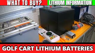 Golf Cart Lithium Battery Overview [upl. by Francine]