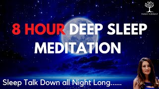 8 Hours of Powerful Theta Waves Healing Deep Meditation • Sleep • Rise Intuition • Improve Memory [upl. by Hayne]