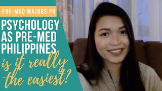 BS Psychology as a PreMed Course in the Philippines [upl. by Kcid]