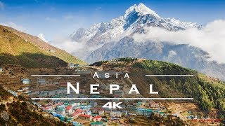 Nepal 🇳🇵  by drone 4K [upl. by Kung]