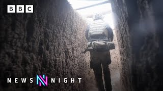 Inside Ukraine’s war frontlines against Russia in Donbas  BBC Newsnight [upl. by Anirtik338]