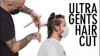 IMMUNIQUE Haarschnitt Technik Salon Look Ultra Gents Cut [upl. by Lalib]