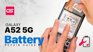 Samsung Galaxy A52 5g Battery Replacement [upl. by Raphael]