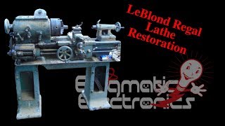 LeBlond Regal Lathe Restoration  Episode 1 [upl. by Torie]