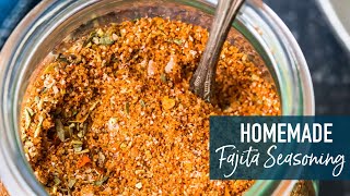 Homemade Fajita Seasoning [upl. by Barty]