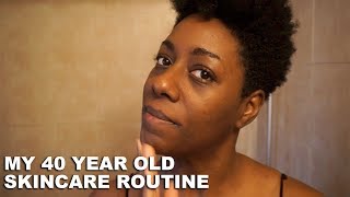 ATTENTION BLACK WOMEN over 40 Simple Skin Care Routine  BEAUTYCUTRIGHT [upl. by Ilenna]