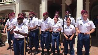 Magic Kingdom  Army’s 82nd Airborne AllAmerican Choir Celebration 100 Years [upl. by Cerys]