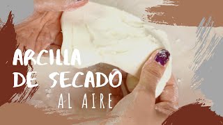 DIY Arcilla de secado al aire casera [upl. by Adrell]