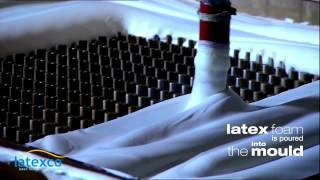 How are Latex Mattresses made  Latexco [upl. by Kinny]