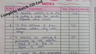 PRACTICAL FILE PHYSICS WITH FULL READINGS CLASS 12CBSE BOARD 2022 [upl. by Acalia]