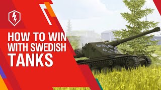 WoT Blitz Swedish tank tactics [upl. by Aieki]