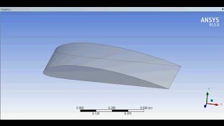 CFD Analysis for 3D airfoil wing using ANSYS Fluent [upl. by Atiekram]