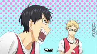 Haikyu  Tsukishima And Kageyama Bickering Compilation [upl. by Feeney]