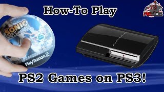 How To Play PS2 Disc Games on a PS3 Software Emulation [upl. by Adnarem]