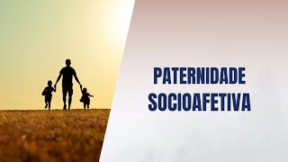 Paternidade socioafetiva [upl. by Yras209]