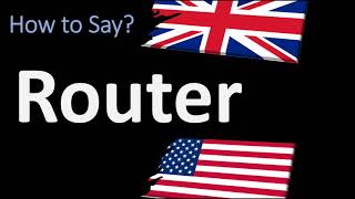 How to Pronounce Router CORRECTLY [upl. by Akeim967]