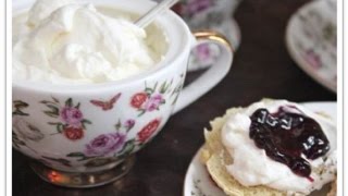 Devonshire Cream Recipe [upl. by Fransisco]