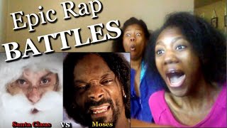 Moses Vs Santa Claus Epic Rap Battles Of History  Katherine Jaymes Reaction [upl. by Kleon236]