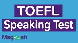 TOEFL Speaking Practice Test [upl. by Luckin]