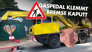 KRAN OHNE BREMSE Crash im Kliemannsland PANIK im Café [upl. by Teraj672]