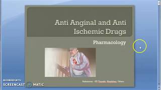 Pharmacology 601 d Nitrates Glyceryl trinitrate Isosorbide dinitrate mononitrate Adverse Reactions [upl. by Antipas]