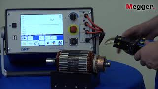 Baker DX static motor analyzer Armature testing [upl. by Siryt]