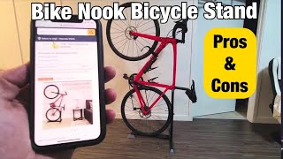 Bike Nook Bicycle Stand Review Save Space  Pros amp Cons [upl. by Archibald37]