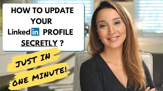 How to Update Your Linkedin Profile WITHOUT NOTIFYING YOUR CONNECTIONS In Two Minutes [upl. by Yzus401]