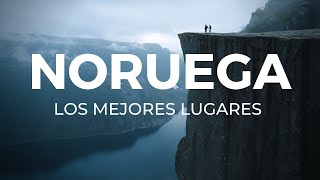 Los mejores lugares de Noruega  Paisajes hermosos  4K Ultra HD [upl. by Axela]