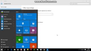 Windows 10 Bölge ve Dil Ayarları [upl. by Bill]