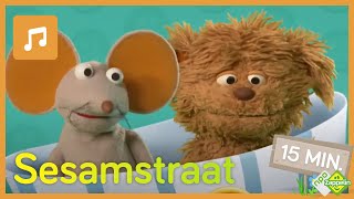 15 MINUTEN SESAMSTRAAT KLASSIEKE KINDERLIEDJES  Sesamstraat  NPO Zappelin [upl. by Orofselet573]